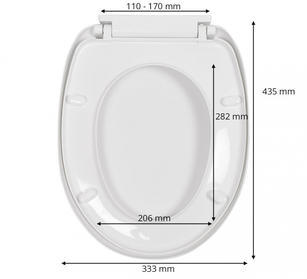 Citroen Opschudding toewijzing Universele toiletbril kopen? Zesso - Baytex Wc-bril Soft Close