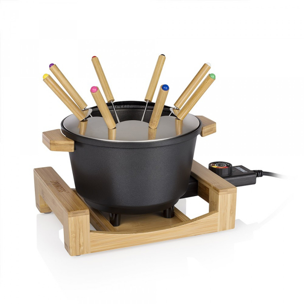 Ja ergens lengte Bamboe fondue kopen? Zesso - Princess fondue Pure Black 173025