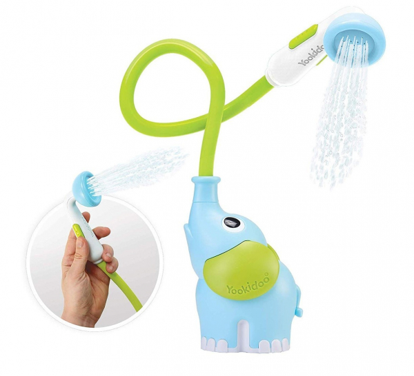 Yookidoo Jouet De Bain Bebe Douche Elephant Bleu Zesso Jouets De Bain Pour Bebe