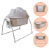 Baninni 4-in-1 Elektrische Schommelwieg met Co-Sleeper & Boxfunctie Coco Beige