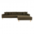 House Collection Hoekbank Milo Lounge Sofa Rechts Olijf Groen