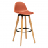 Eazy Living Tabouret de Bar Aristide Orange