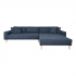 House Collection Hoekbank Milo Lounge Sofa Rechts Donker Blauw