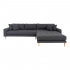 House Collection Hoekbank Milo Lounge Sofa Rechts Donker Grijs