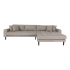 House Collection Hoekbank Milo Lounge Sofa Rechts Steengrijs