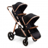 Baninni Duo Kinderwagen Luiz Rose Gold